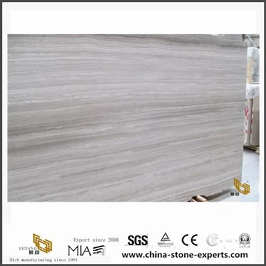 Veľkoobchod Čína šedá dreva mramorové dosky pre kúpeľňu & Kuchyňa dlaždice dizajn