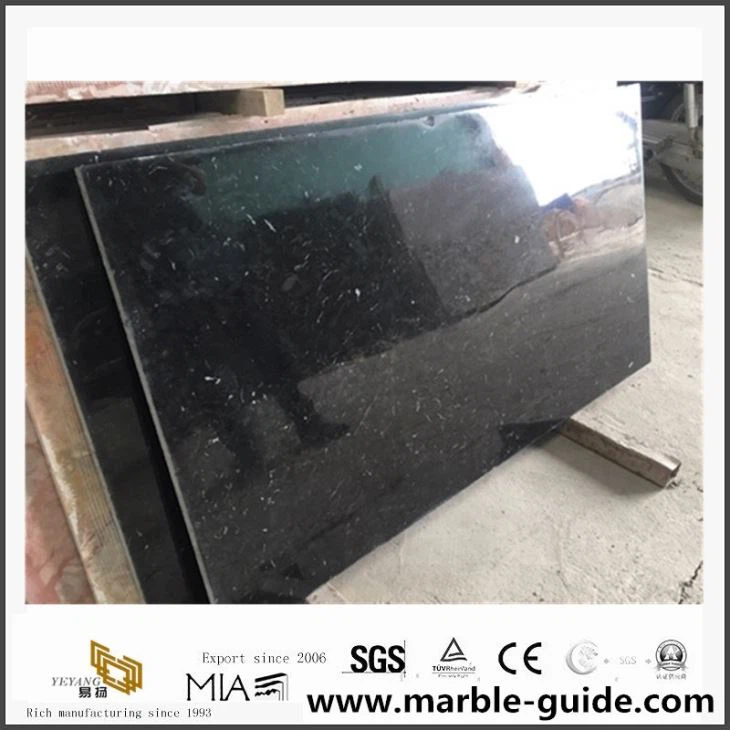 Čínsky lomový blok vietnam čierne mramorové dosky pre dlaždice a vrcholy s lacnou cenou
