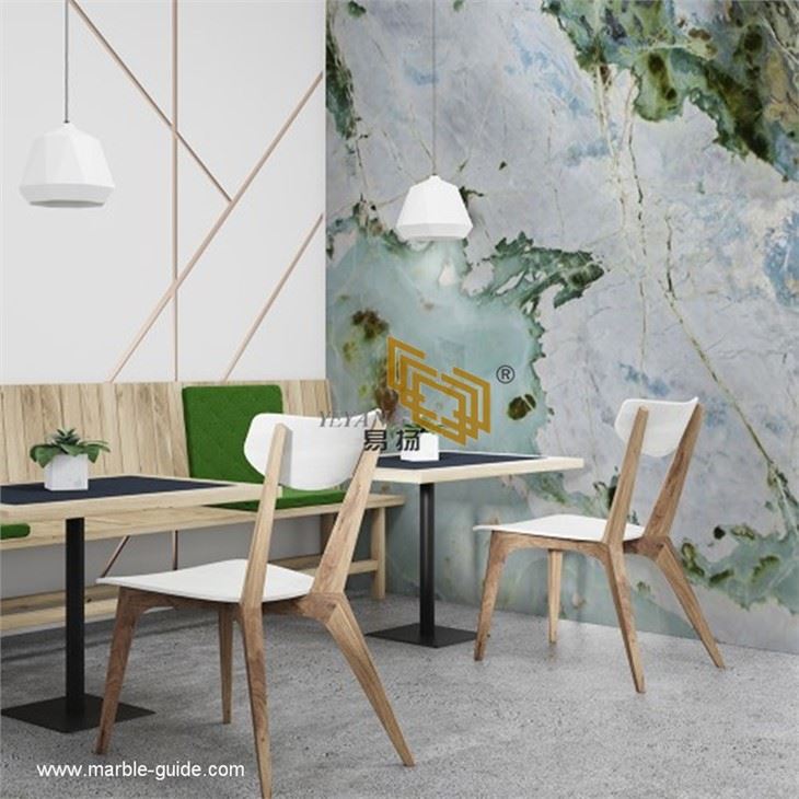 Dreaming Green Marble Wall Cladding