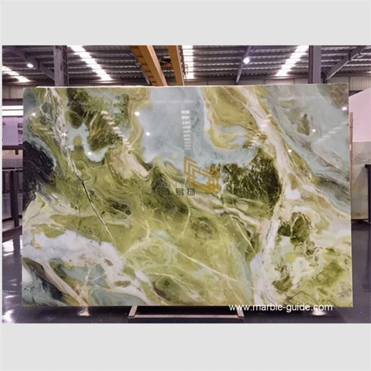 Dreaming Green Marble Wall Cladding